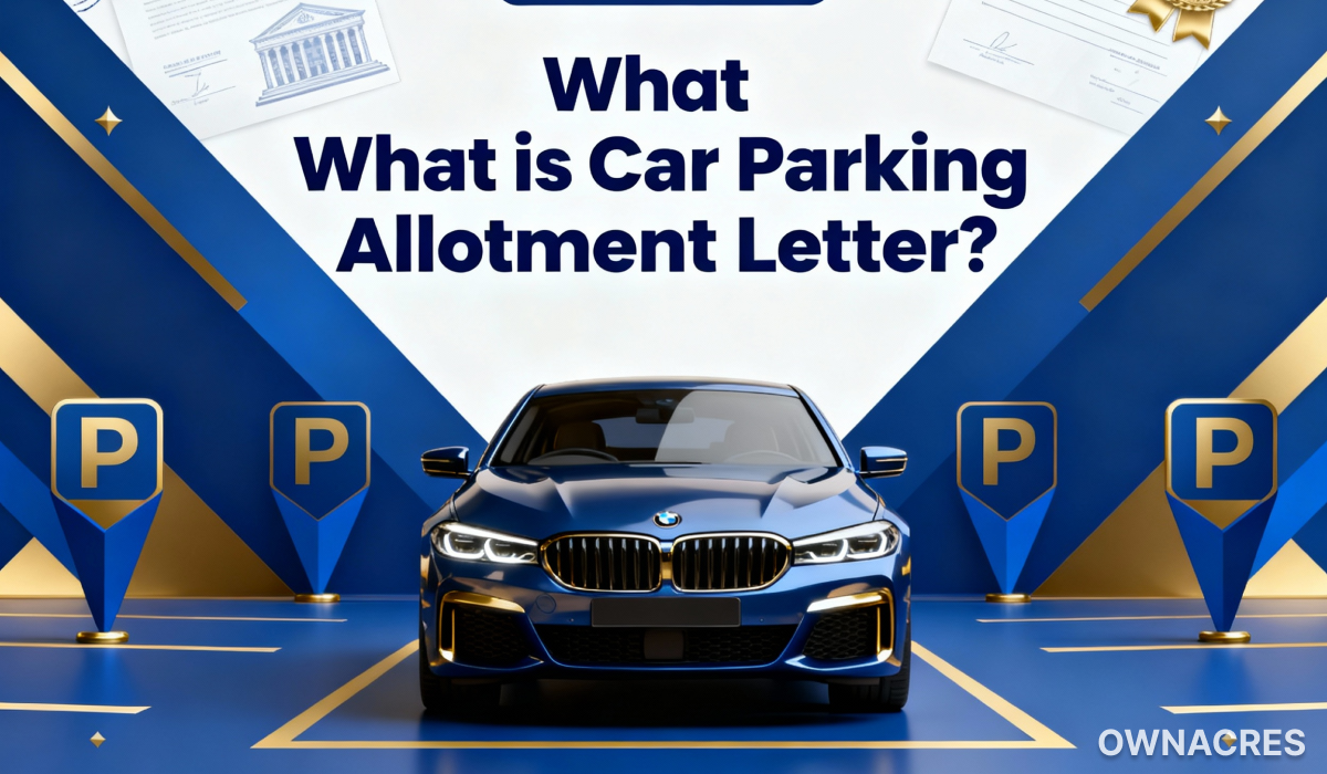 What is Car Parking Allotment Letter