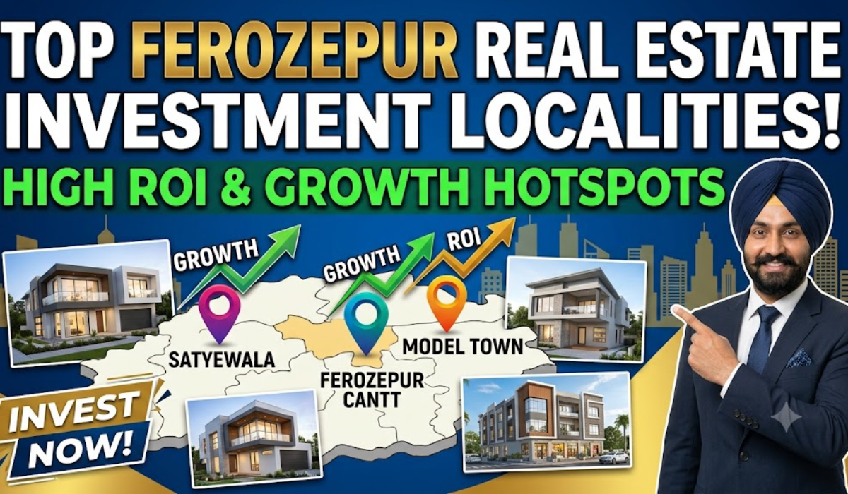 Top Localities to Invest in Real Estate in Ferozepur