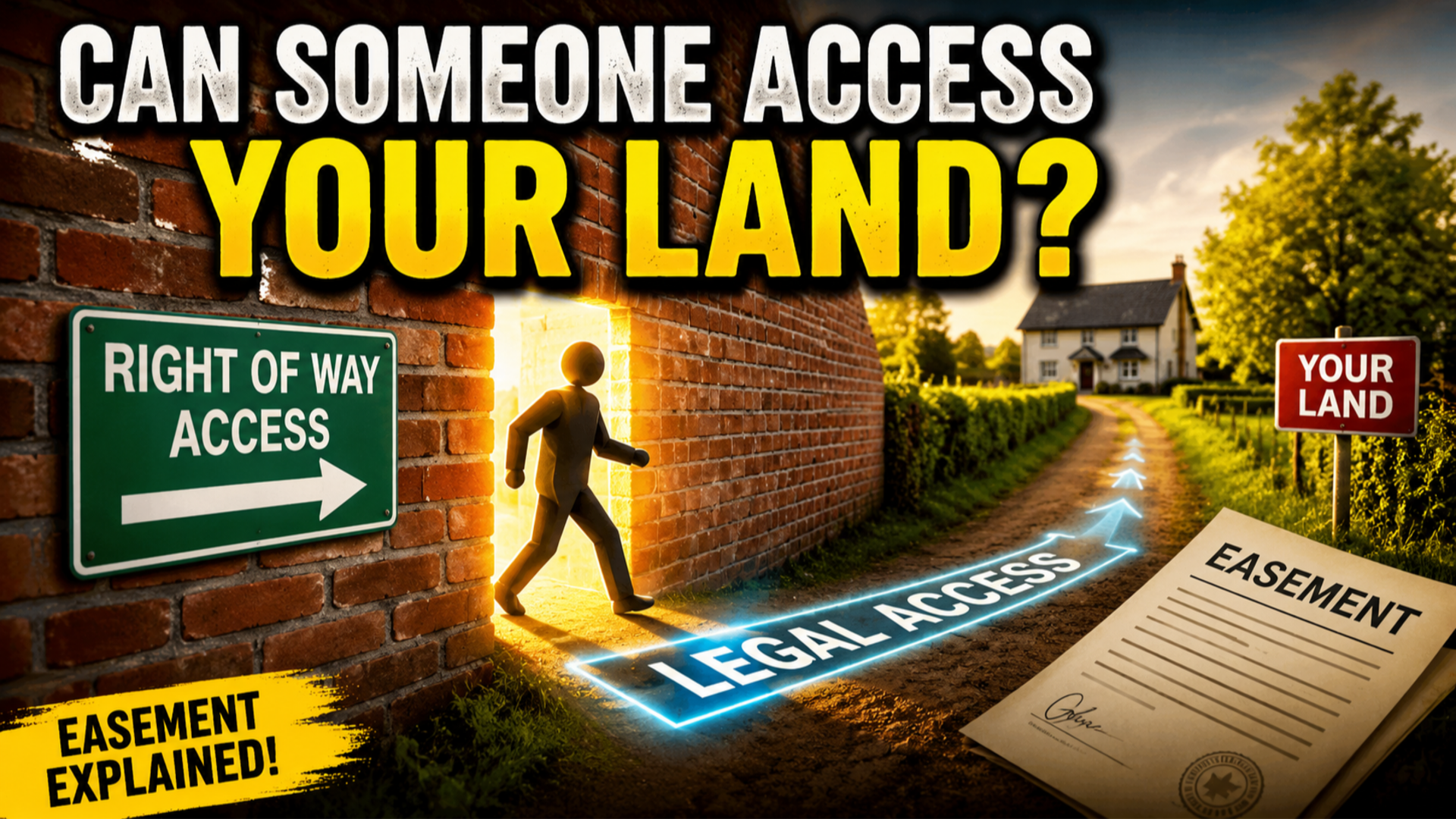 Can someone access your land without permission?